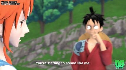 Nami And Luffy's Wano Escapade (One-Piece)