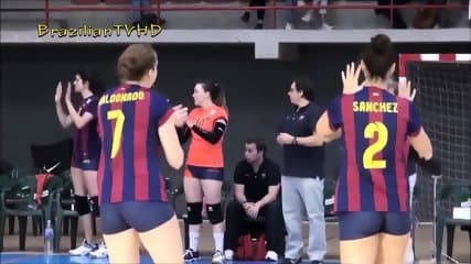 cvb barcelona tight shorts volleyball