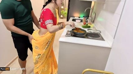 01 Indian Big Ass Bhabhi Hardcore Fuck In Kitchen For Starving Dick