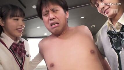 When A Father Is Blamed For A Nipple, He Makes A Strange Voice,  Cast(s): Hana Shirato  , Miyu Otori 