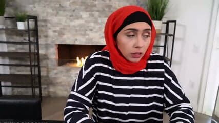 hanging out with my hijab stepmom