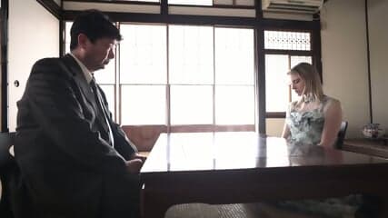 Bondage Training Candle Ban Released Blonde Beautiful Girl Melody Hina Marks Gets Creampied as a Substitute