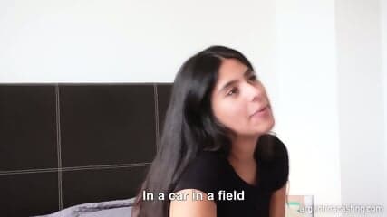 Ugly Face, Big Ass Girl Doing A Casting Call