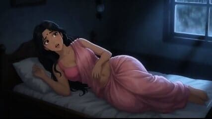 Barsaat Ki Raat Mein Padosi Aunty Ne Mujhe Apna Banaya | Hindi 2D Animation