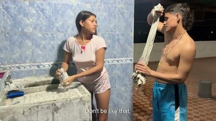 I Whip And Fuck My Big Stepbrother In Exchange For Washing His Work Shirt, Until I Get His Delicious Milk Feat. SOFIAYRIKY – Whipping, Giant HD Porn