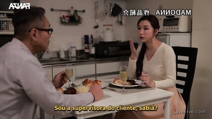 Corno Leva Esposa Em Um Cinema Pornô (Legendado) Ayumi Ryou