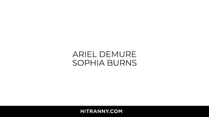 Passionate Bedroom Celebration For Newlyweds Ariel Demure And Sophia Burns