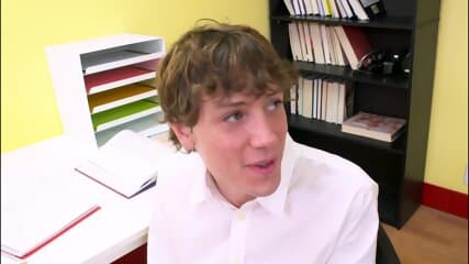 Amazing Teacher Takes Cock